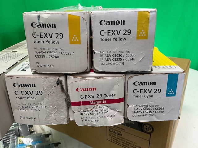 Canon en kyocera - toner (15x) - afbeelding 2 van  5