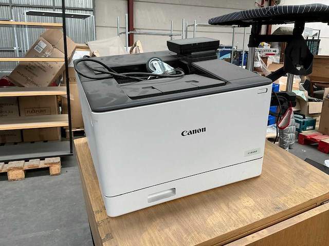 Canon f810200 printer op mobiele bijzettafel/bureau - afbeelding 1 van  8