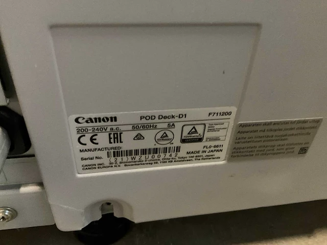 Canon imagepress c8000vp productie printer - afbeelding 14 van  21