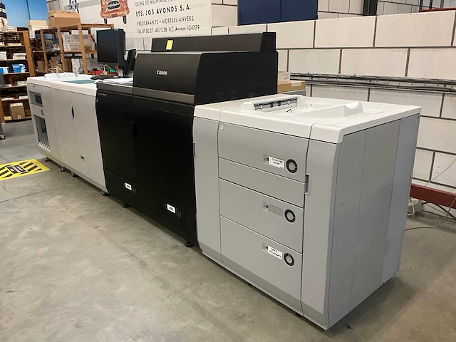 Canon imagepress c8000vp productie printer - afbeelding 12 van  21