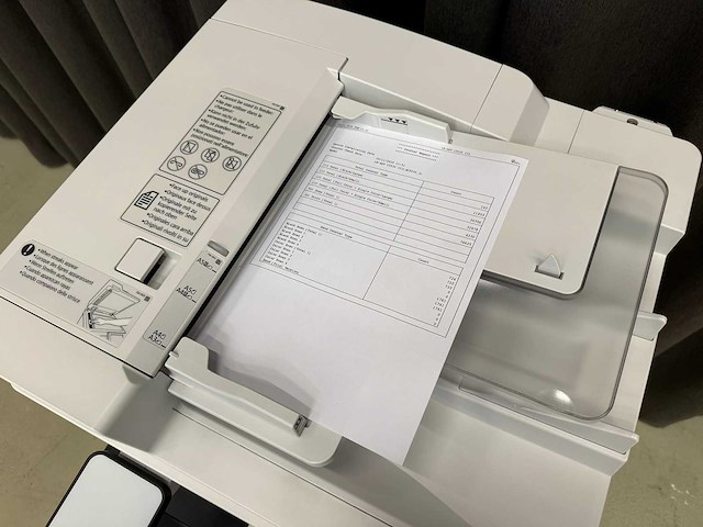 Canon imagerunner advance c3530i - multifunctionele full color laserprinter - afbeelding 10 van  10