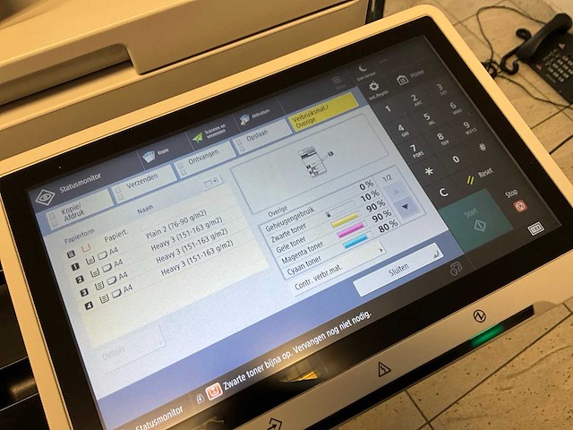 Canon imagerunner advance dx c359i multifunctionele printer - afbeelding 2 van  14