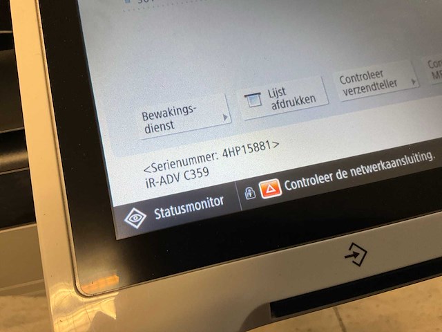 Canon imagerunner advance dx c359i multifunctionele printer - afbeelding 4 van  14