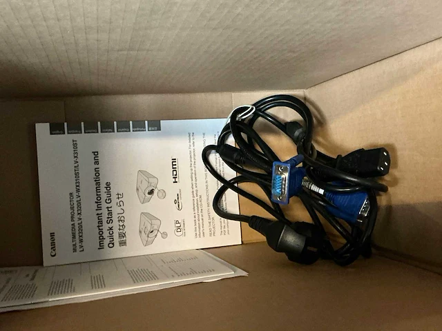 Canon lv-x320 beamers - afbeelding 3 van  4