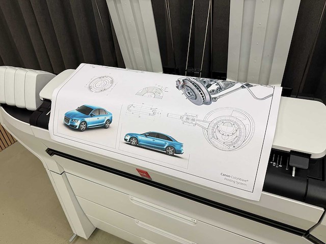 Canon / oce - colorwave 3700 - multifunctionele full color plotter - afbeelding 17 van  21