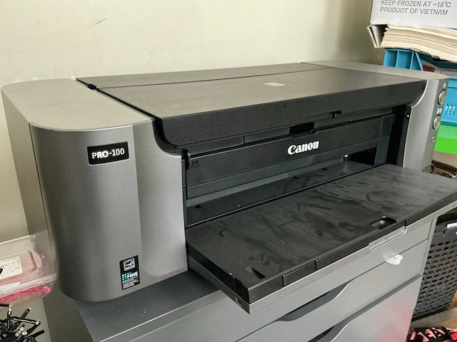 Canon pro-100 inktjetprinter - afbeelding 2 van  2