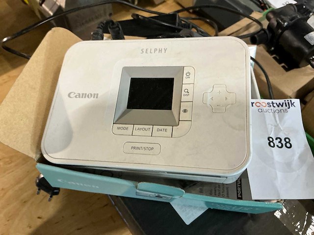 Canon selphy 740 compacte fotoprinter - afbeelding 2 van  3