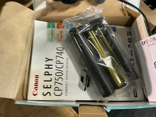 Canon selphy 740 compacte fotoprinter - afbeelding 3 van  3