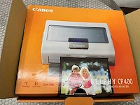 Canon selphy cp400 foto printer - afbeelding 2 van  4