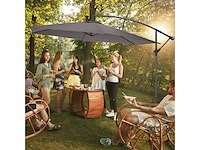 Cantilever parasol - grijs - afbeelding 10 van  10