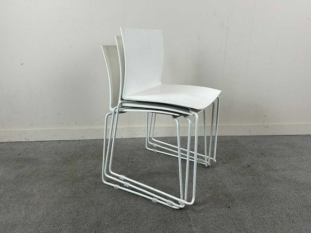 Cantileverstoel - kantinestoelen (3x) - afbeelding 3 van  4