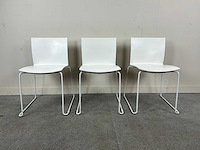 Cantileverstoel - kantinestoelen (3x) - afbeelding 1 van  4