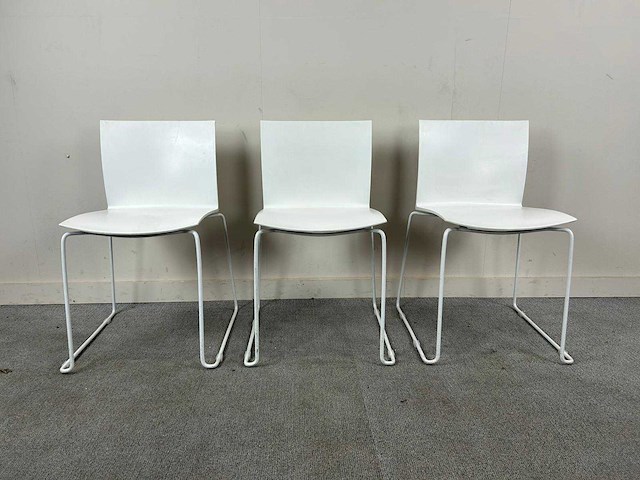 Cantileverstoel - kantinestoelen (3x) - afbeelding 1 van  4