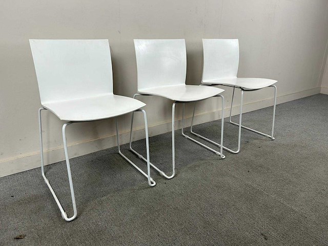 Cantileverstoel - kantinestoelen (3x) - afbeelding 4 van  4