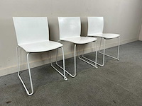 Cantileverstoel - kantinestoelen (3x) - afbeelding 2 van  2