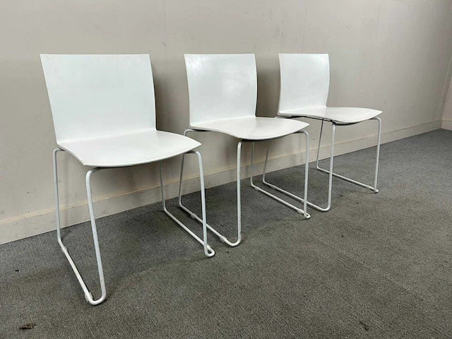 Cantileverstoel - kantinestoelen (3x) - afbeelding 4 van  4