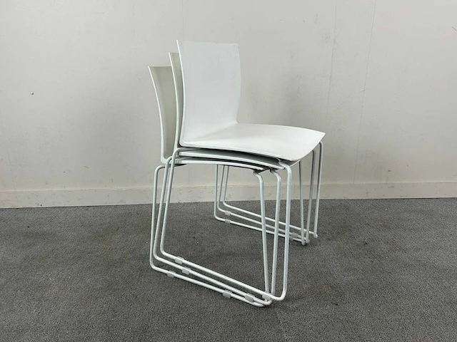 Cantileverstoel - kantinestoelen (3x) - afbeelding 3 van  4