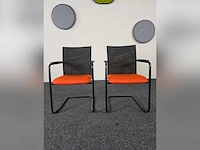 Cantileverstoel - wachtkamerstoelen (2x) - afbeelding 2 van  9