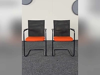 Cantileverstoel - wachtkamerstoelen (2x) - afbeelding 4 van  9