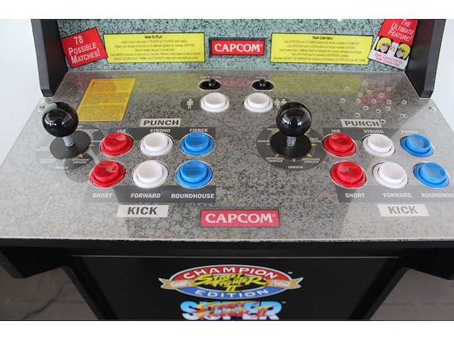 Capcom - 2022 - streetfighter champion edition - arcade - afbeelding 5 van  6