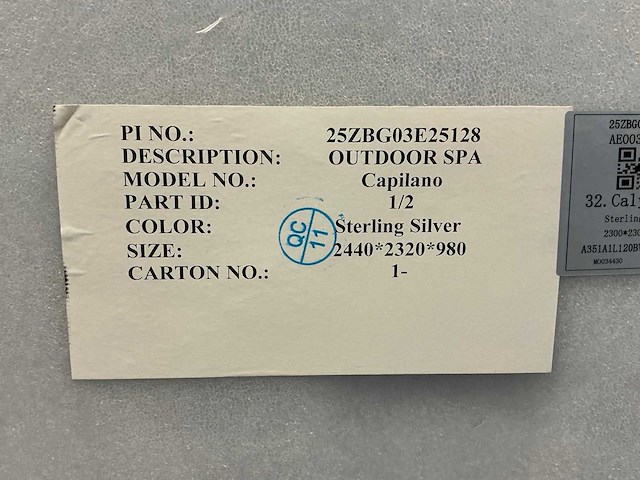 Capilano sterling silver jacuzzi - afbeelding 7 van  8