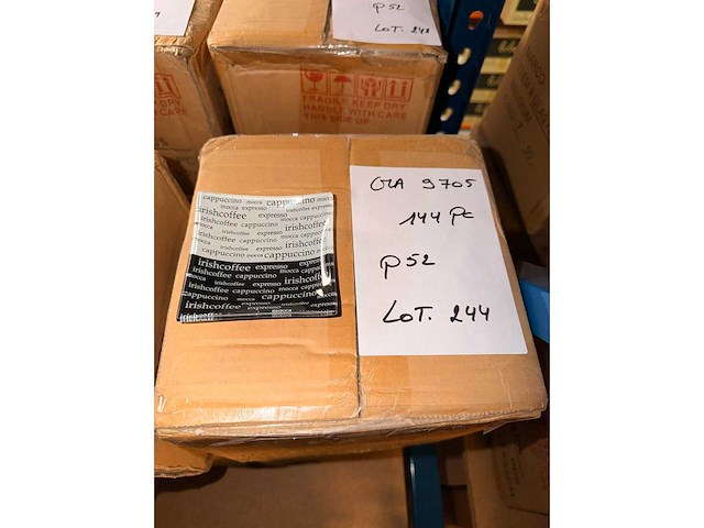 Cappucino vierkant bord km - kerst- & seizoensartikelen (144x) - afbeelding 2 van  2