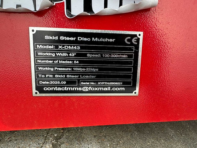 Captok - 2025 - ck-x-dm43 - mulcher - afbeelding 2 van  10