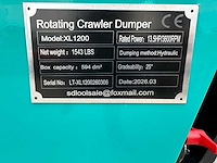 Captok - 2026 - xl-1200 - mini rupsdumper - afbeelding 20 van  27