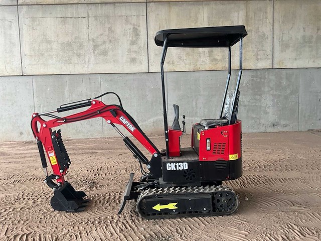 Captok - ck13d - mini-excavator - 2026 - afbeelding 12 van  14