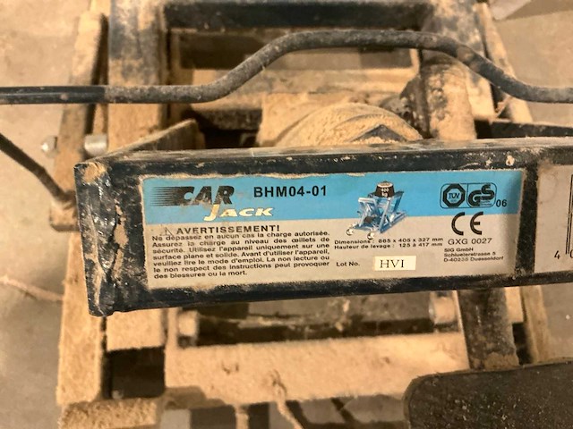 Car jack bhm04-01 garagekrik - afbeelding 3 van  5