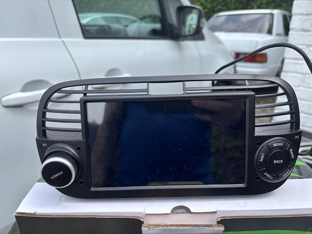 Car multimedia systeem voor fiat 500 - afbeelding 2 van  4