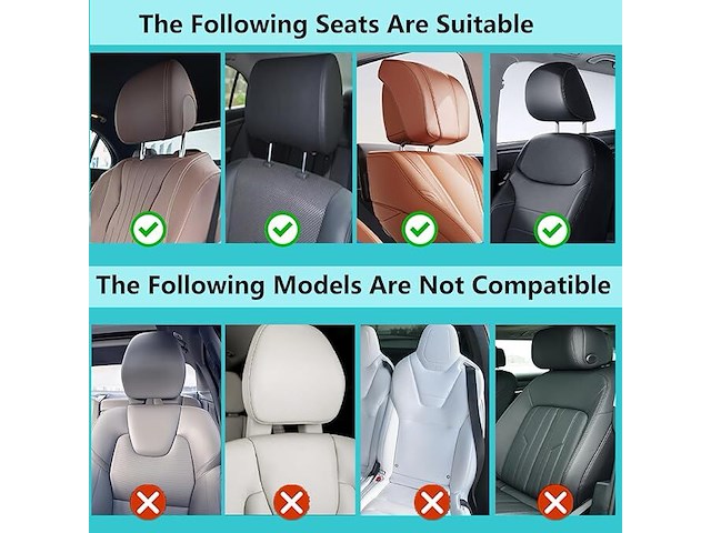 Car sleeping headrest - afbeelding 3 van  5