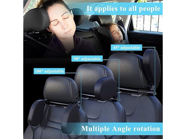 Car sleeping headrest - afbeelding 2 van  5