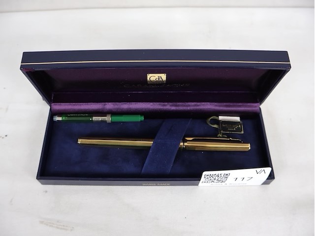 Caran d'ache vergulde pen - afbeelding 1 van  5