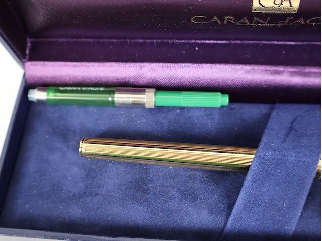 Caran d'ache vergulde pen - afbeelding 3 van  5