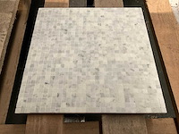 Carara verzoet grote partij mozaïek - afbeelding 1 van  2