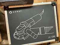 Carat - jc-1250 dustec - nieuwe slijpmachine - afbeelding 4 van  5
