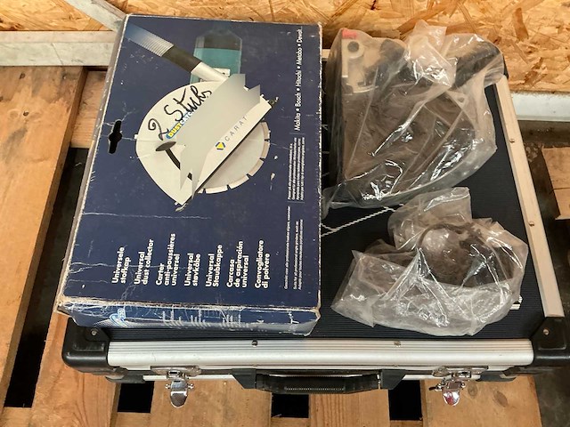 Carat - jc-1250 dustec - nieuwe slijpmachine - afbeelding 5 van  5