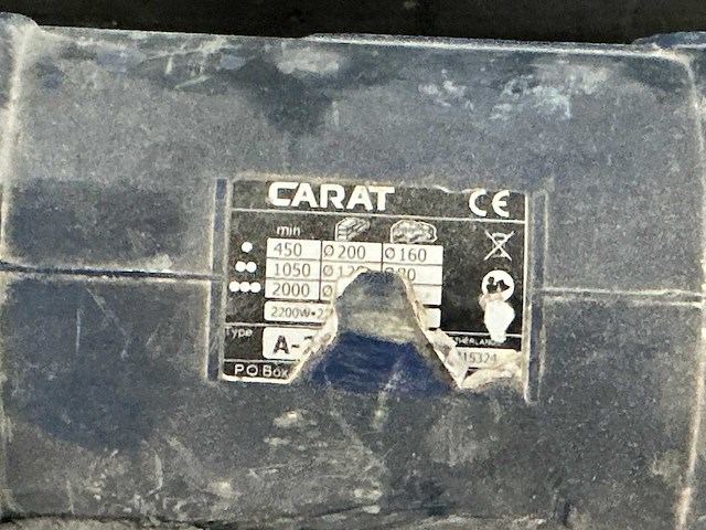 Carat a-2211 diamantboormachine - afbeelding 3 van  3