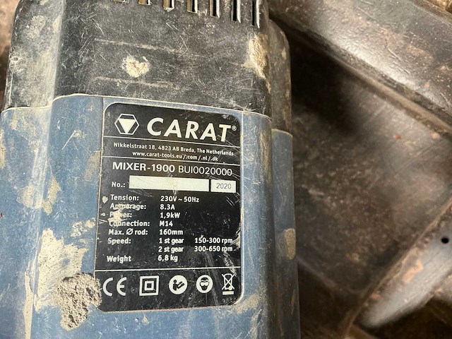 Carat bui0020000 mixer - afbeelding 4 van  5