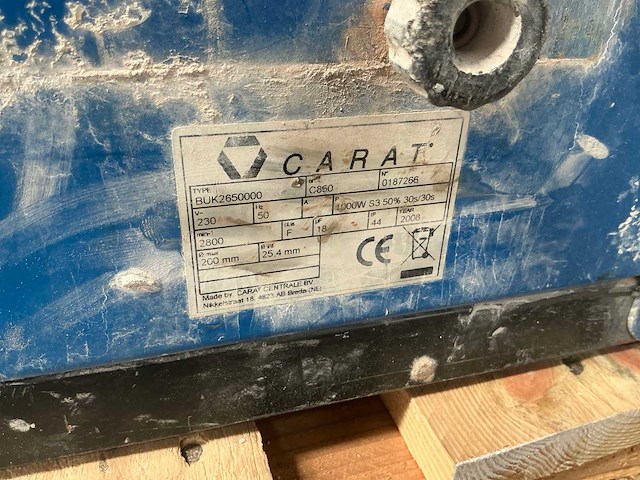 Carat c850 tegelsnijapparaat - afbeelding 5 van  5