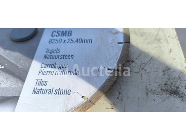 Carat csmb disc 250 x 25,40 mm - afbeelding 2 van  2