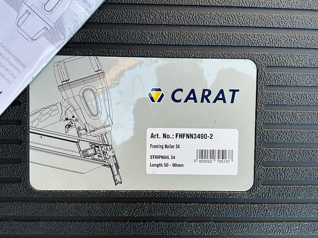 Carat fnfnn3490-2 schieter constructie met nagels - afbeelding 2 van  3