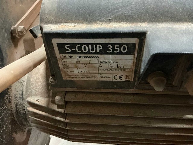Carat s-coup 350 steenzaagmachine - afbeelding 5 van  5