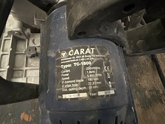 Carat tegelzaag - afbeelding 5 van  8