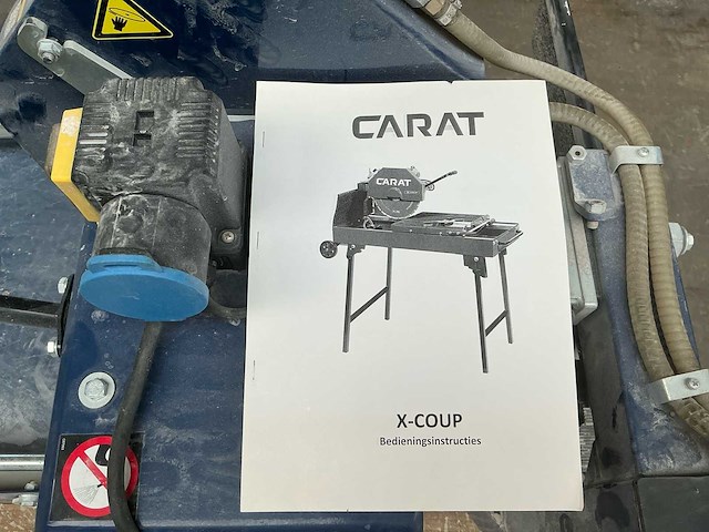 Carat x-coup steenzaagmachine - afbeelding 7 van  8