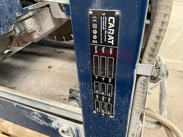 Carat x-coup tafel zaag steenzaagmachine - afbeelding 6 van  6