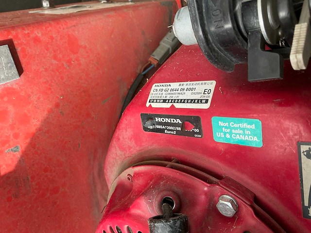 Caravaggi ario-50 verticuteermachine - afbeelding 3 van  6