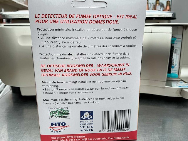 Caravan profi-line gs-166 rookmelder (6x) - afbeelding 2 van  3