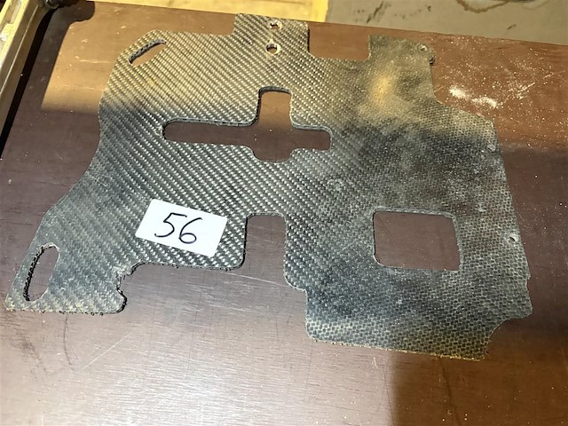 Carbon vloerplaat - afbeelding 1 van  2